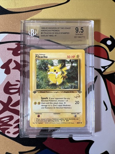 PSA 9.5トランプ ピカチュウ 1999 銀のルギア裏面 ポケモンカード PSA 9.5トランプ ピカチュウ 1999 銀のルギア裏面 ポケモンカード