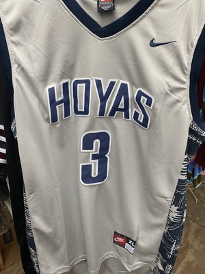 allen iverson hoyas jersey