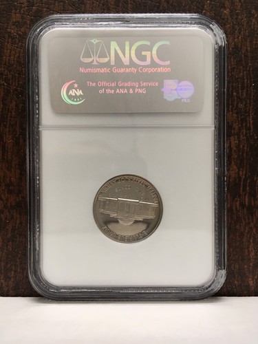 1986-S JEFFERSON NICKEL GRADED PF 69 ULTRA CAMEO BY NGC