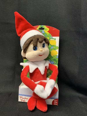 Christmas The Elf On The Shelf Plushee Pals Girl Blue Eyes NIB $17 OBO! {CH}