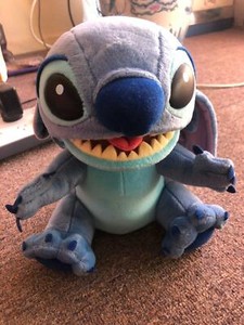 aloha stitch talking plush toy