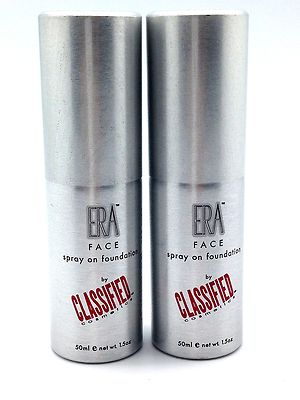 2PK MAKEUP Y5 SPRAY ON ERA FACE MIST SUMMER WHEAT SHADE COSMETICS FOUNDATION 1.5