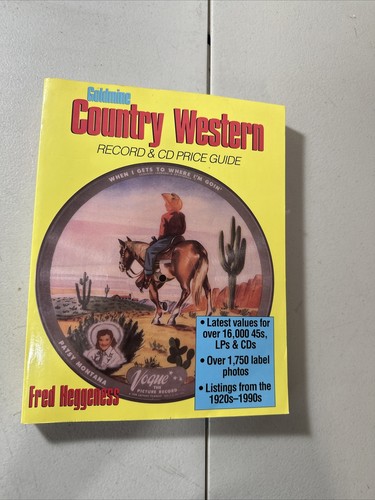 Goldmine Country and Western Record Price Guide by Tim Neely (2000, Trade...