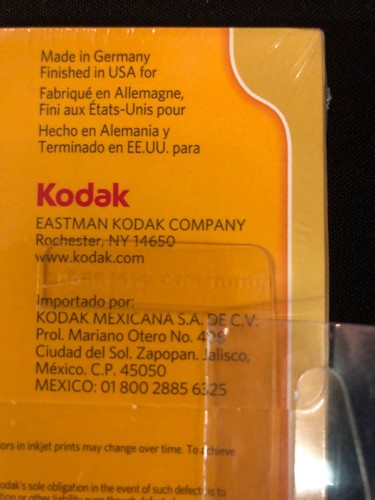 NEW Kodak 1801711 Ultra Premium Photo Paper; 5x7, High Gloss, 20 sheets