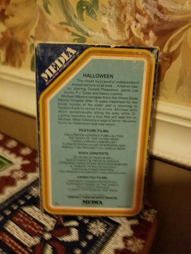 Halloween Beta Tape Movie Original Media Release Jamie Lee Curtis RARE! M131