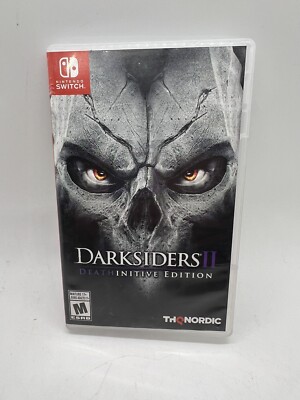 Darksiders II 2 Deathinitive Edition - Nintendo Switch Tested & Working W/ Case