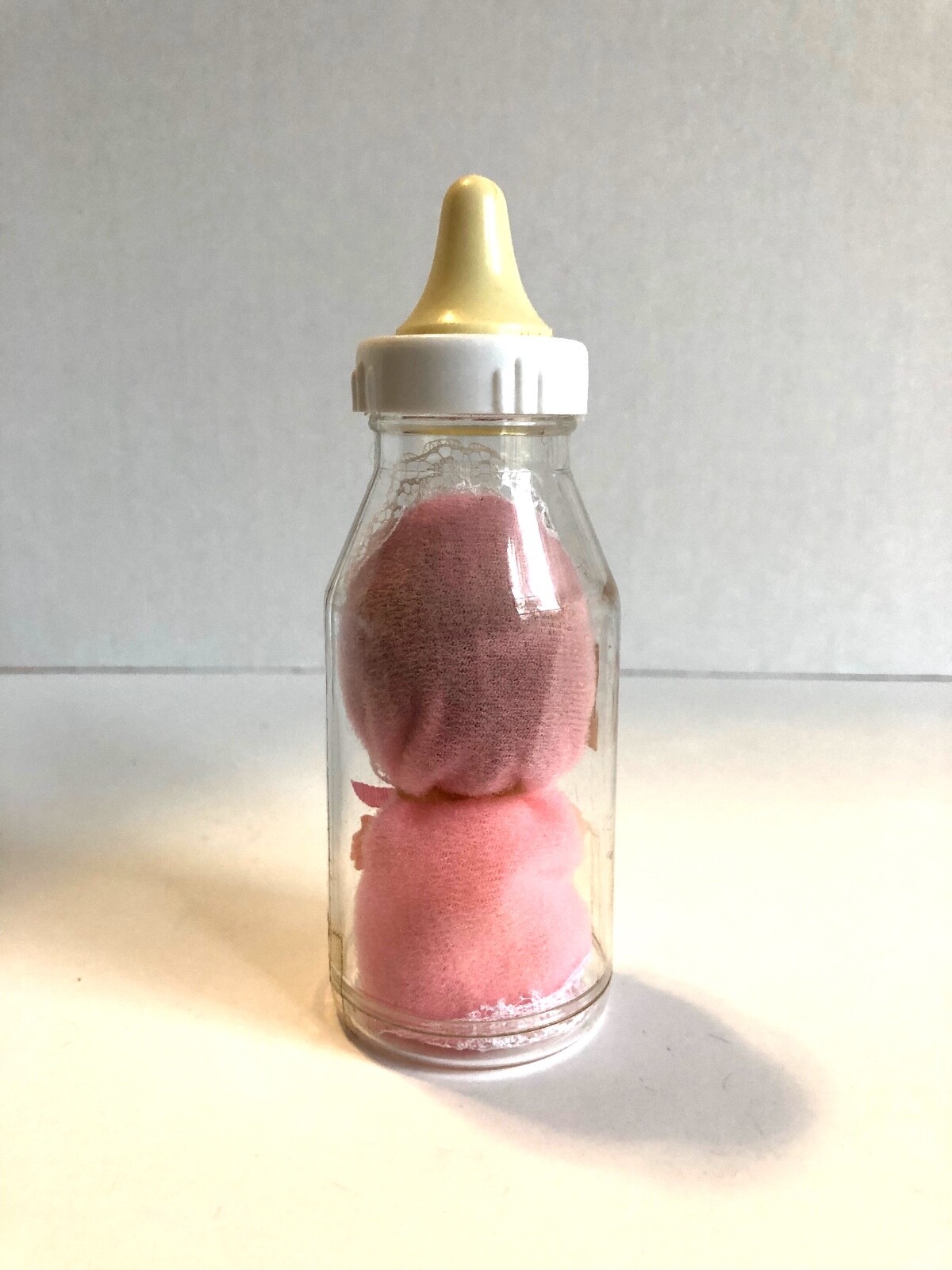 Baby Doll in Plastic Bottle 3 Inches Vintage