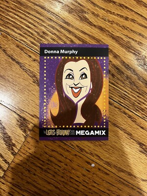 LIGHTS  OF BROADWAY CARD DONNA MURPHY MEGAMIX EDITION