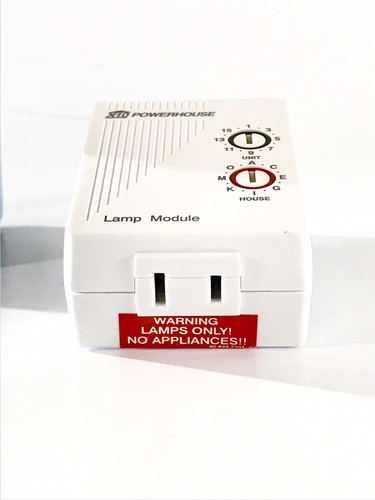 X10 POWERHOUSE Dimmable Remote Lamp Module / Receiver LM465 / Remote Lights