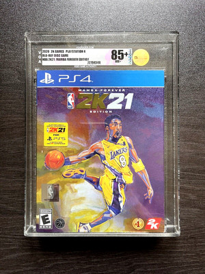 NBA 2K21: Mamba Forever Edition (Playstation 4, 2020) VGA 85+ NM+ not WATA