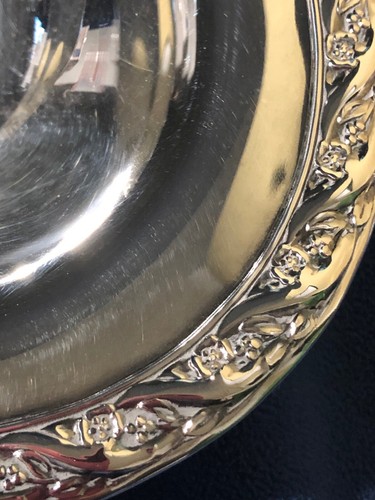 International Silver Oval Bread Tray 12.5 x 7 Absolutely Gorgeous
