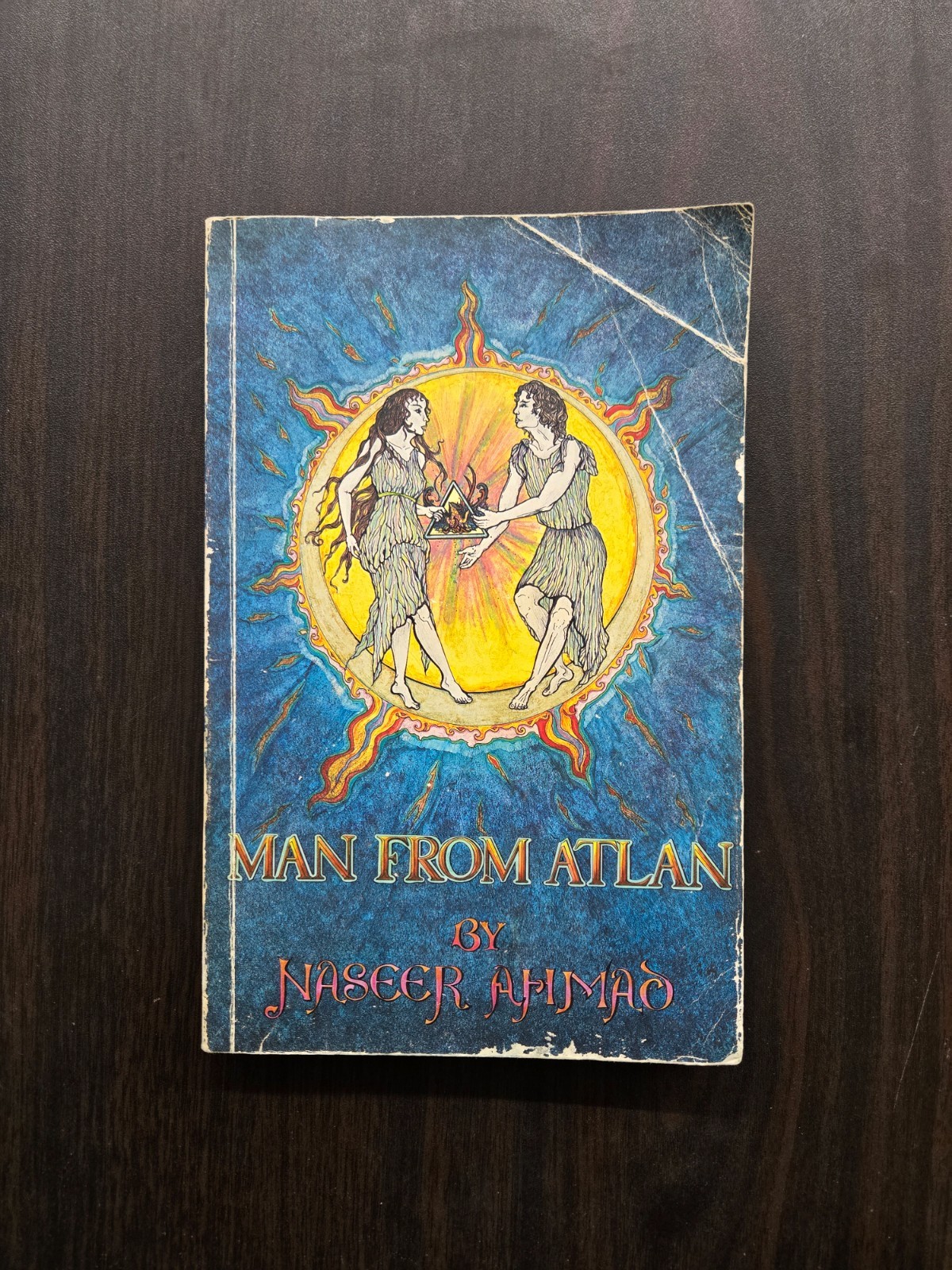 Man From Atlan by Naseer Ahmad *SIGNED* First Edition 1990 Paperback