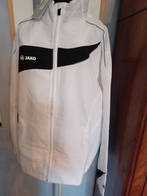 Jako Präsentationsjacke Player Jacket Jacke Fitness Fußball M weiss