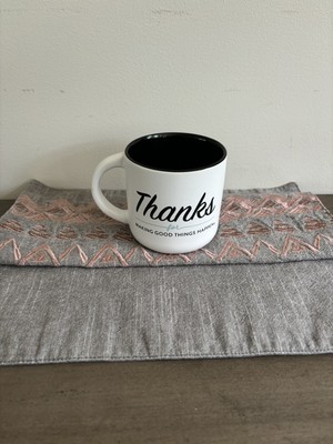  Thanks For Making Good Things Happen  White and Black Ceramic Mug 12oz