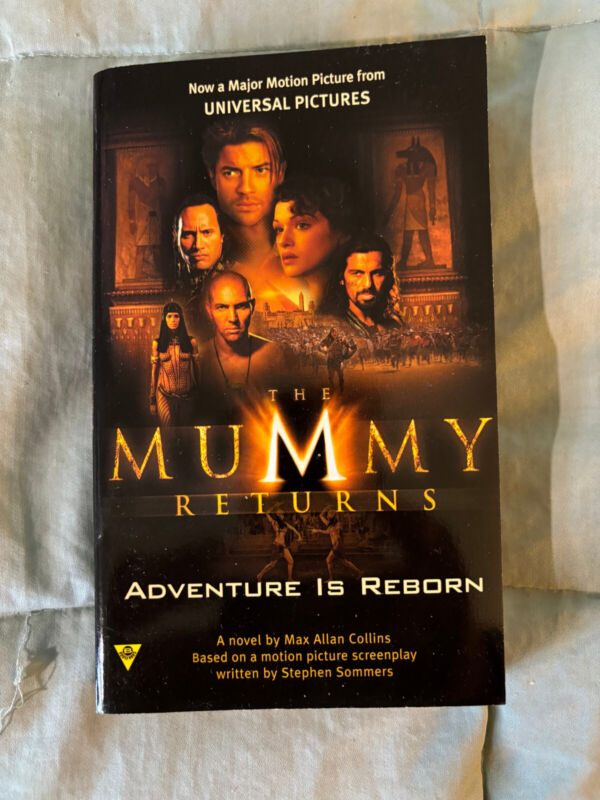 The Mummy Returns - First Edition Movie Tie-In Paperback 2001 Unread Copy Horror