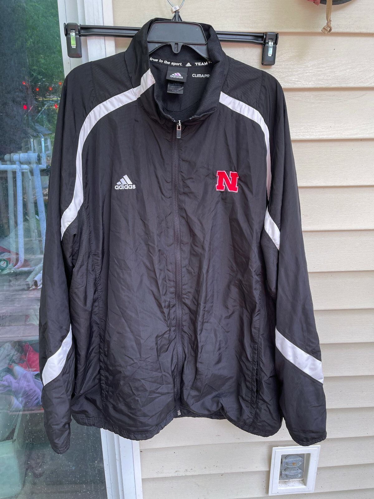 nebraska adidas jacket