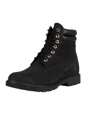 

Мужские базовые кожаные ботинки Timberland 6 дюймов, черные, Черный, 0A27X6-015