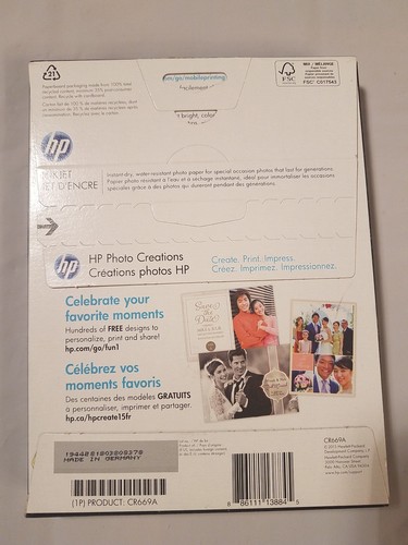 HP Premium Plus Photo Paper Glossy 5x7 60 Sheets - CR669A