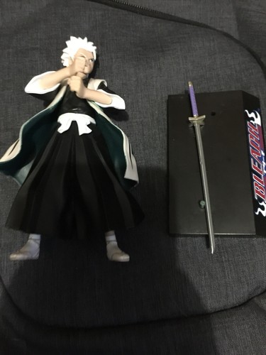 Bleach Anime Manga Figure Toshiro Hitsugaya Hyorinmaru Toynami OOB HTF RARE