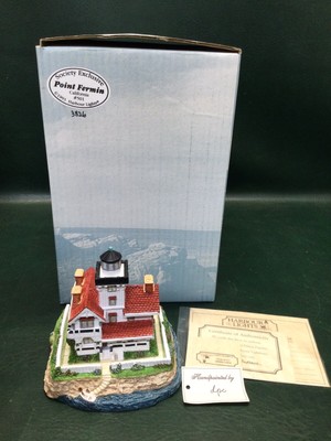 Harbour Lights Lighthouse Point Fermin California #501 Society Excl. ~ Box & COA