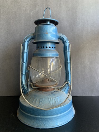 Blue Vintage Lantern Dietz Little Wizard | eBay