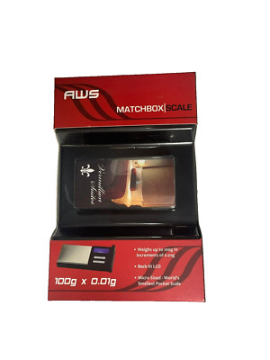AWS Match Box 100 X 0.01g - Suites