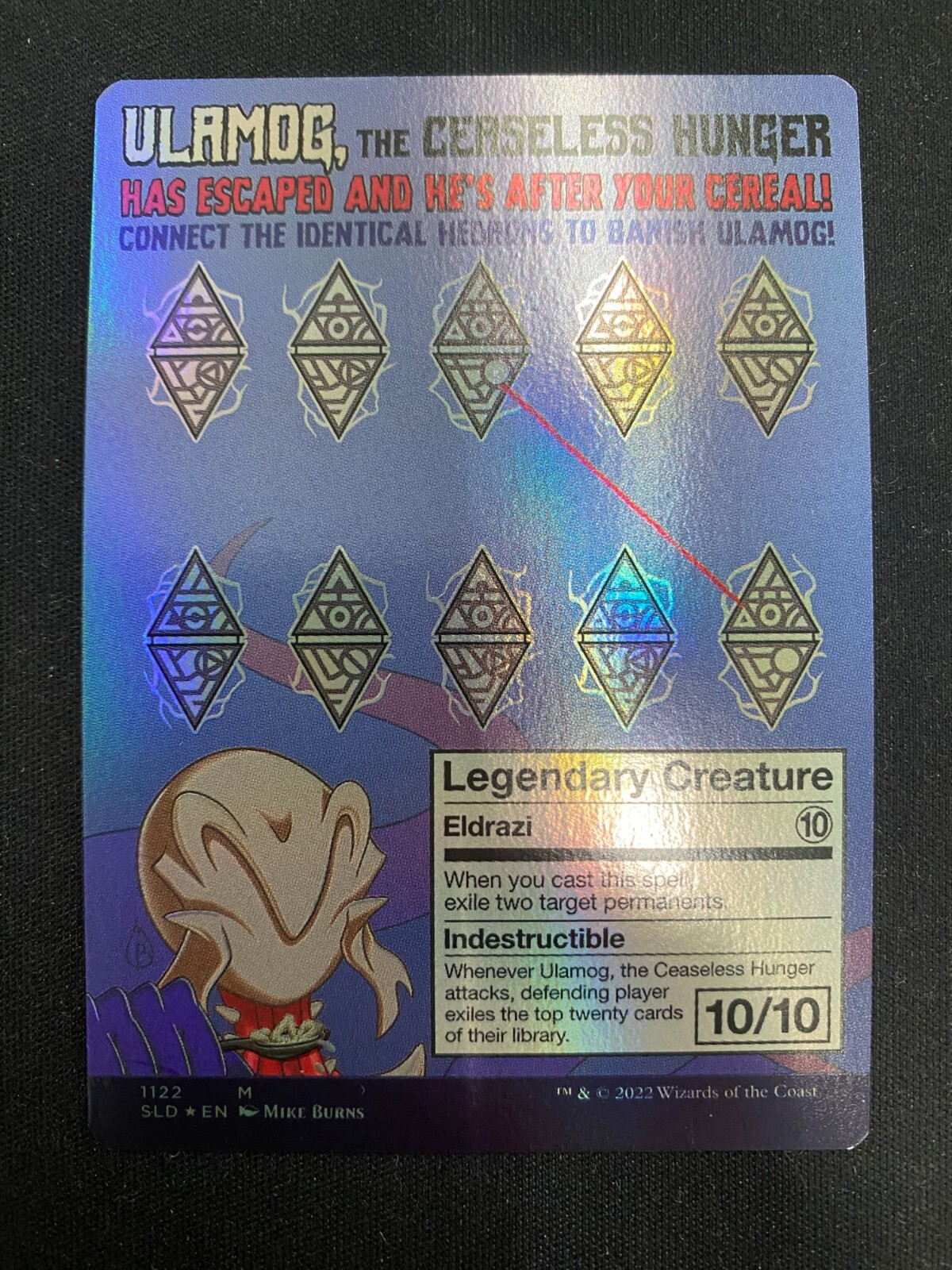 Ulamog the Ceaseless Hunger Just Add Milk Secret Lair Magic MTG EBG