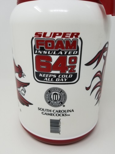Vintage USC South Carolina Gamecocks 64oz Insulated Giant Mug Cooler Whirley USA