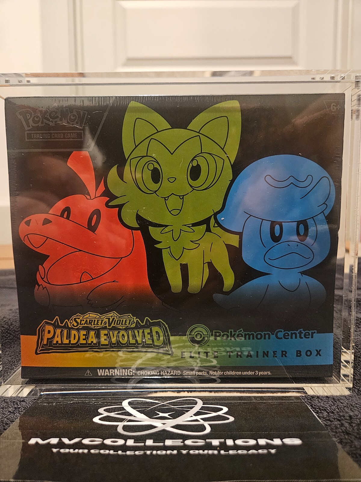 Pokemon Center Exclusive-Paldea Evolved ETB-Elite Trainer