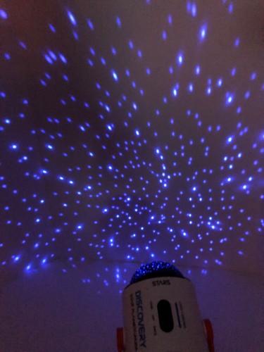 Discovery Star Planetarium Stars & Planets Projector w/ Disc - Tested