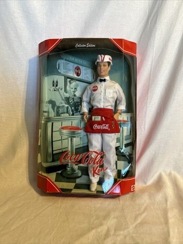 Barbie Mattel Coca Cola Ken Doll - 25678
