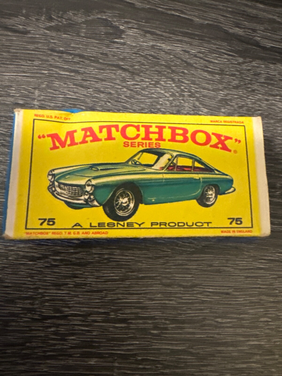 ミニカー MATCHBOX No.75 Ferrari Berlinetta Lesney Matchbox Series No. 75 Ferrari Berlinetta Made in