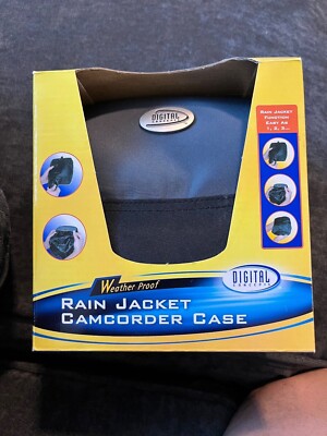 Digital Concepts Weather Proof Camcorder / Camera Case w/Rain Jacket New in Box