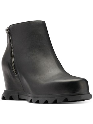 Женские ботильоны SOREL на платформе Goring Wedge Iii с круглым носком, черные, 11