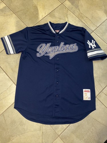 正規品　ヤンキース　No2 JETER  サイズXL NEW YORK YANKEES MLB Stitches Brand Size XL Jeter 2 Jersey