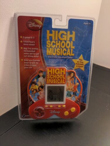 DISNEY HIGH SCHOOL MUSICAL ELECTRONIC HANDHELD GAME NOS