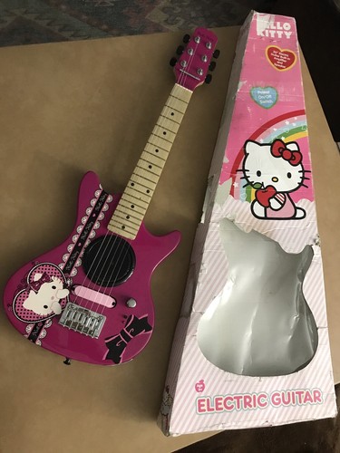 ハローキティーのギター Hello Kitty ハローキティ アコースティック ギター 30インチ