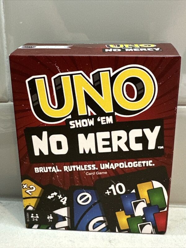 Uno Show Em No Mercy Card Game New Sold Out Tiktok 2023 In Hand Free Ship 🔥🔥