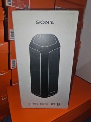 Sony SRS-XE300 Portable Waterproof and Dustproof Bluetooth Speaker - Black