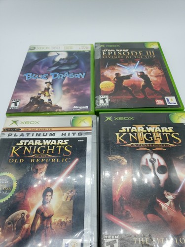 Xbox 360 And Original Xbox Rare Game Lot --No Sports-- Star wars dragon age dark