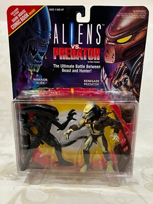 ALIENS vs PREDATOR Ultimate Battle Between Beast & Hunter w/Exclusive Comic 1993