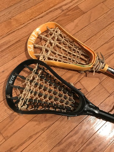 NLL vintage Game Worn Used New York Jersey Saints Box Indoor Lacrosse Stick STX