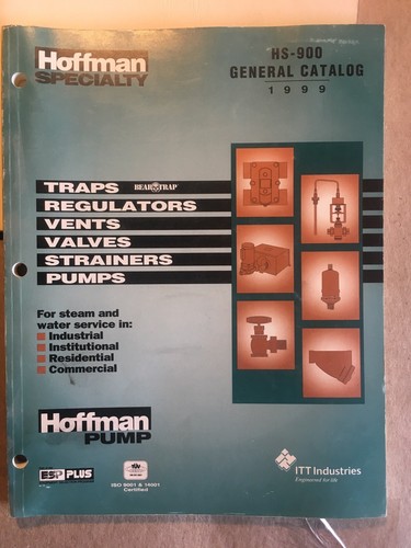 5 Hoffman Specialty Catalogs & Manuals HS-501 HS-901A HS-900 HS-203C STD-787
