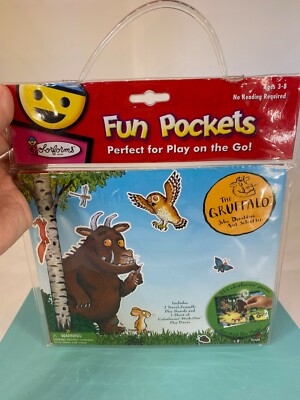 Colorforms - Fun Pockets - THE GRUFFALO - Sticker / Imagination / Pretend Play