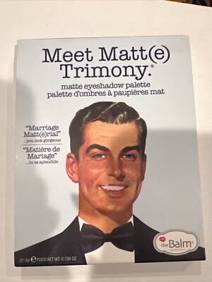 The Balm Eyeshadow Palette Matte Meet Matt(e) Trimony