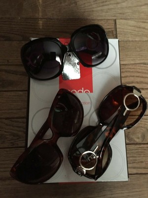New Women Lot of 6: 3 Poachers Protection and 3  Fashion MODO Sunglasses 