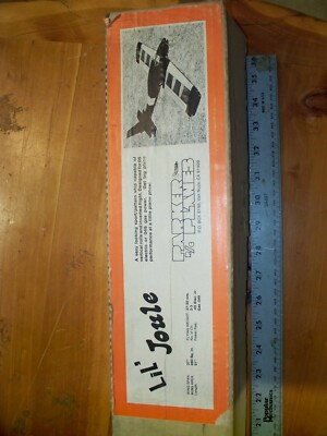 Parker R/C Planes Van Nuys CA, Lil Joule model, 37'' wingspan model airplane kit