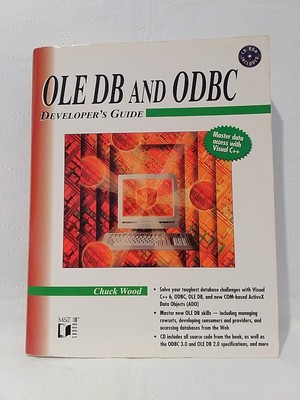 Visual C++ 6 Database Programming Paperback Chuck Wood - OLE DB & ODBC w/ CD