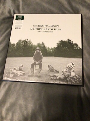 * George Harrison ALL THINGS MUST PASS Vinyl (5) LP Box Set 50th Anniversary NEW