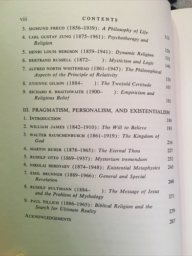 Contemporary Religious Thinkers Edited By John Macquarrie